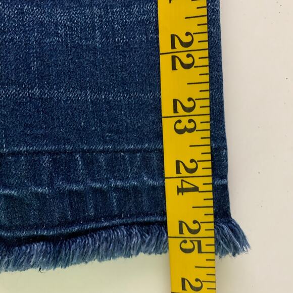 POINT SUR J CREW Jeans 30 Wide Leg Crop High Rise Denim 5 Pocket Zip Fly Casual - Picture 14 of 14